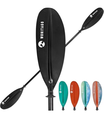 Amazon.com : OCEANBROAD Adjustable Fishing Kayak Paddle - 94in